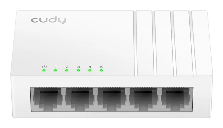 Cudy FS105D network switch Fast Ethernet (10/100) White