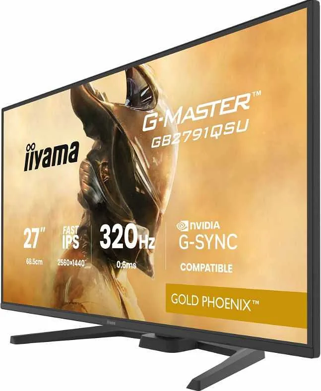 iiyama G-MASTER GB2791QSU-B1 PC lamekuvar 68,6 cm (27″) 2560 x 1440 pikslit Wide Quad HD Must