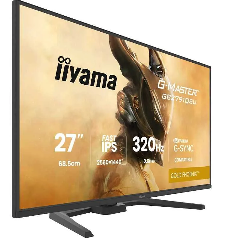 iiyama G-MASTER GB2791QSU-B1 PC lamekuvar 68,6 cm (27″) 2560 x 1440 pikslit Wide Quad HD Must