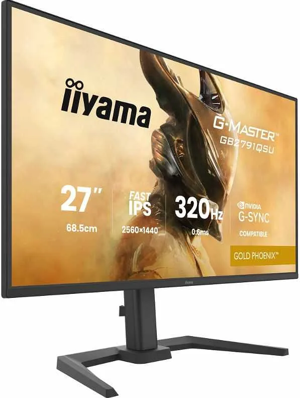 iiyama G-MASTER GB2791QSU-B1 PC lamekuvar 68,6 cm (27″) 2560 x 1440 pikslit Wide Quad HD Must