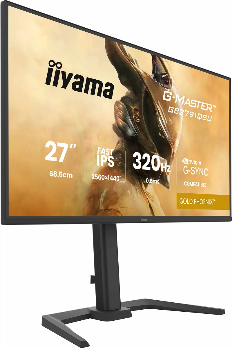 iiyama G-MASTER GB2791QSU-B1 PC lamekuvar 68,6 cm (27″) 2560 x 1440 pikslit Wide Quad HD Must