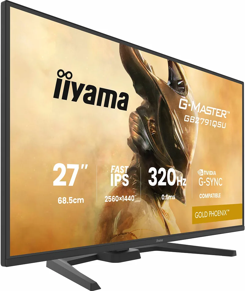 iiyama G-MASTER GB2791QSU-B1 PC lamekuvar 68,6 cm (27″) 2560 x 1440 pikslit Wide Quad HD Must