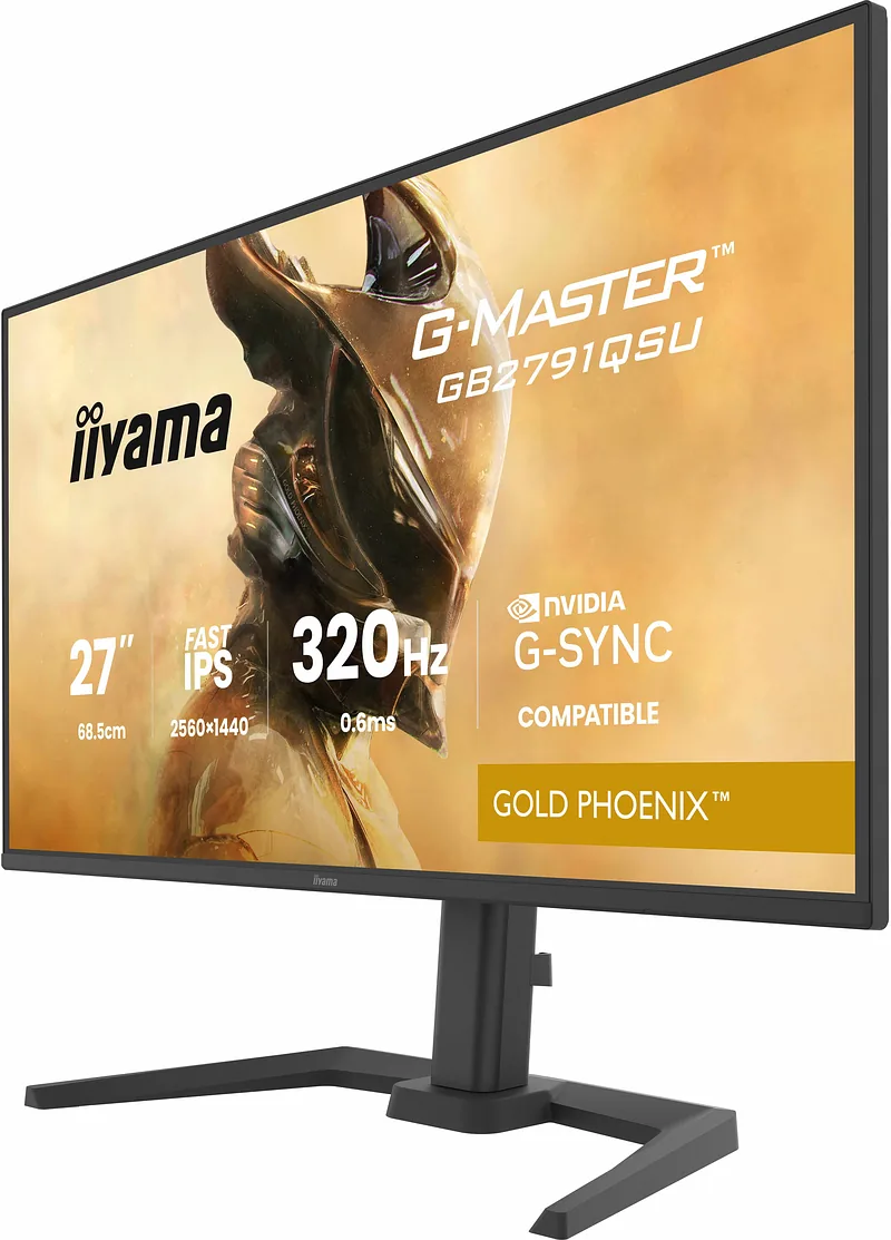 iiyama G-MASTER GB2791QSU-B1 PC lamekuvar 68,6 cm (27″) 2560 x 1440 pikslit Wide Quad HD Must