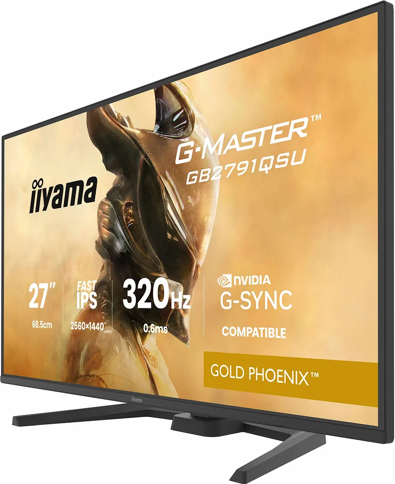 iiyama G-MASTER GB2791QSU-B1 PC lamekuvar 68,6 cm (27″) 2560 x 1440 pikslit Wide Quad HD Must