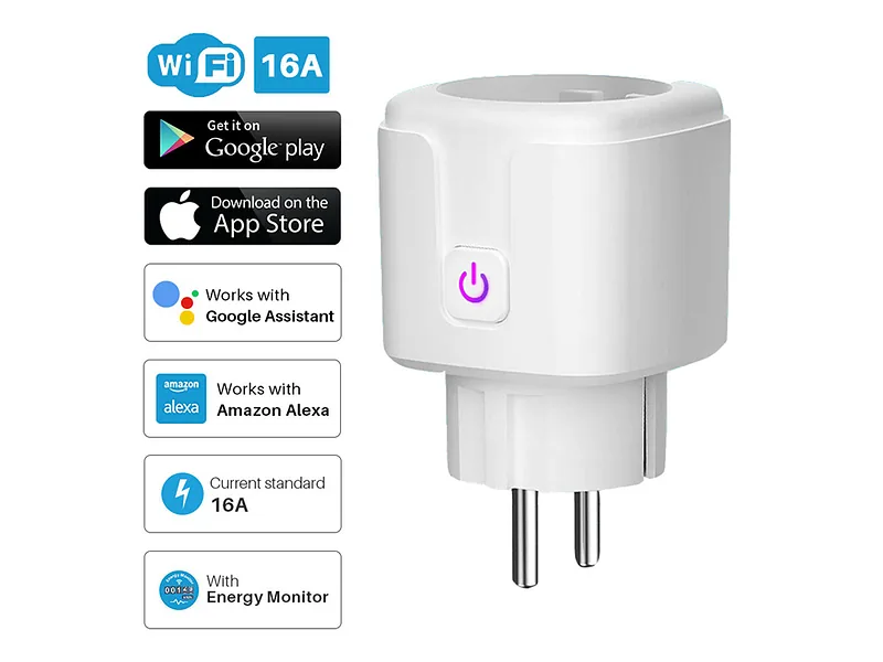 Goodbuy nutipistikupesa 16A, wifi, taimer, smart life app
