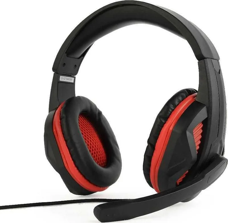Gembird Gaming headset Black/Red GHS-03