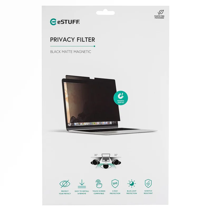 eSTUFF GLBMMB14 privaatsusfilter ekraanile 36,1 cm (14.2″) Sülearvuti Raamideta ekraani privaatsusfilter