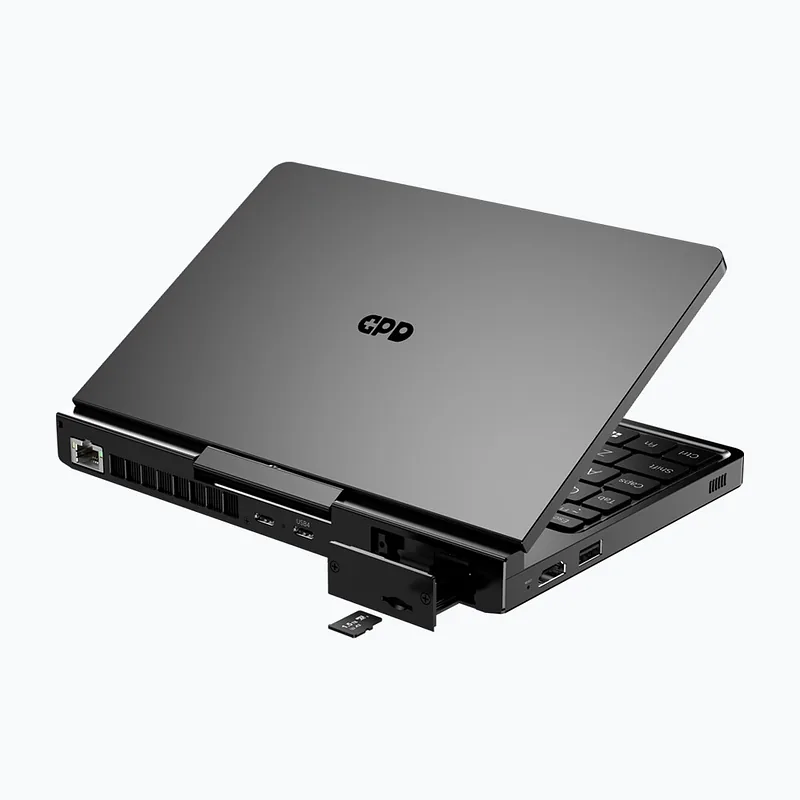 GPD Pocket 4 Ryzen 7 8840U/8″ WQXGA (2560×1600) Touchscreen 144Hz IPS/x360/LAN/16GB/SSD 1TB/BT/BLKB/FPR/x360/Radeon 780M 3GB/Win 11 Graphite
