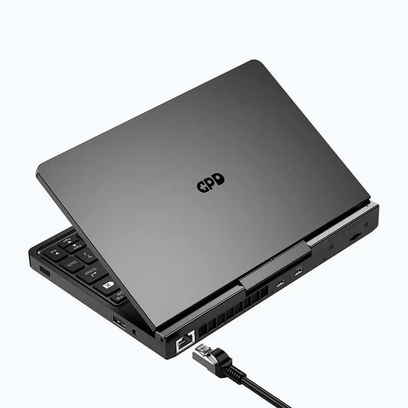 GPD Pocket 4 Ryzen 7 8840U/8″ WQXGA (2560×1600) Touchscreen 144Hz IPS/x360/LAN/16GB/SSD 1TB/BT/BLKB/FPR/x360/Radeon 780M 3GB/Win 11 Graphite