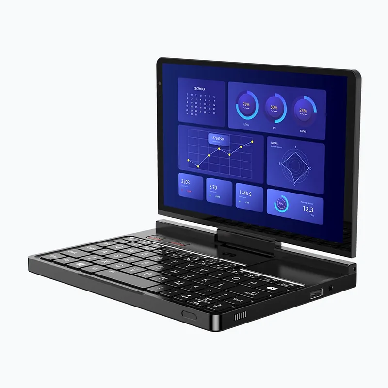 GPD Pocket 4 Ryzen 7 8840U/8″ WQXGA (2560×1600) Touchscreen 144Hz IPS/x360/LAN/16GB/SSD 1TB/BT/BLKB/FPR/x360/Radeon 780M 3GB/Win 11 Graphite