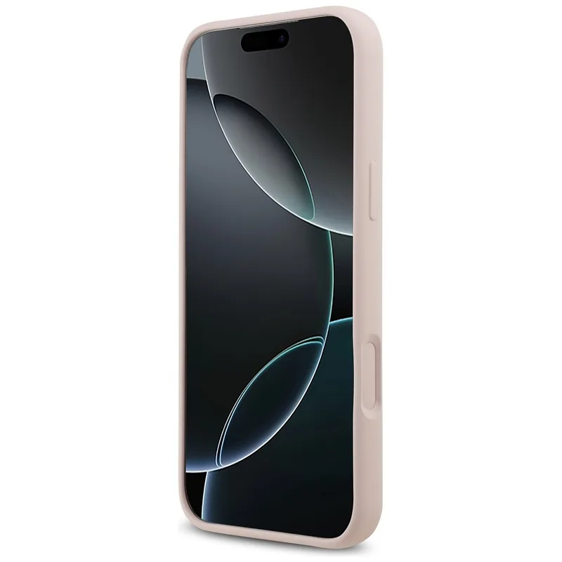 Silikoonist suur 4G skriptikate iPhone 17 Pro Maxi jaoks roosa