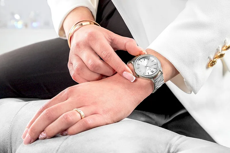 Giewont Sapphire Women’s Watch / silver