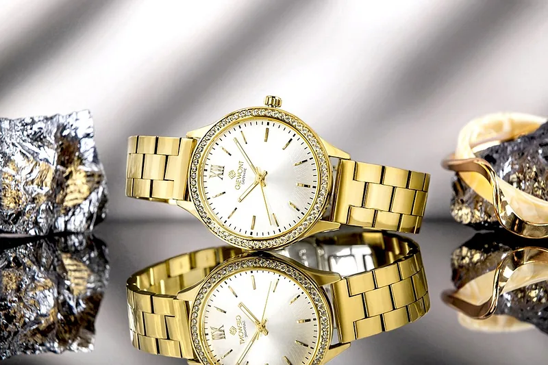 Giewont Sapphire Women’s Watch / gold/silver