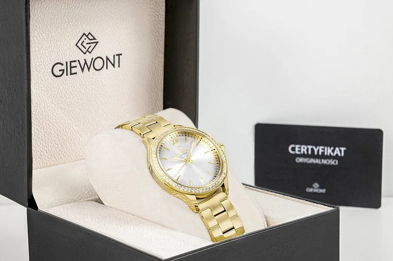 Giewont Sapphire Women’s Watch / gold/silver