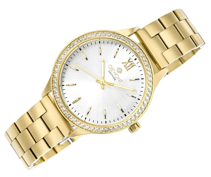 Giewont Sapphire Women’s Watch / gold/silver