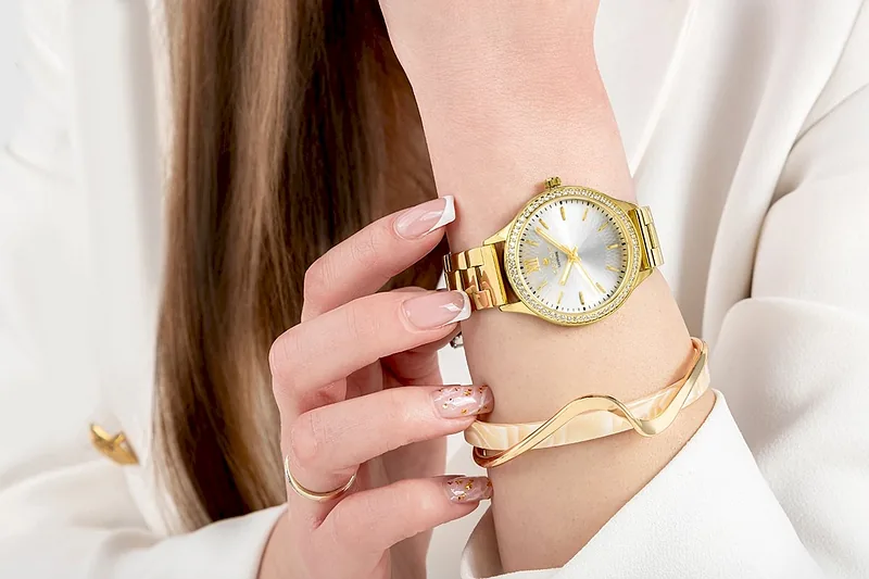 Giewont Sapphire Women’s Watch / gold/silver