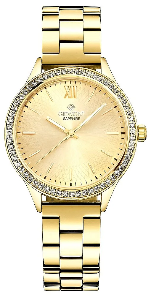 Giewont Sapphire Women's Watch GW1140-B3 / gold