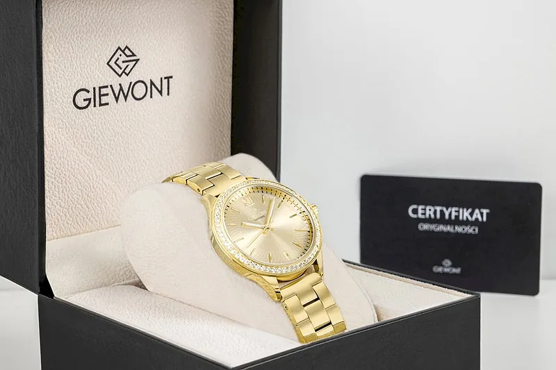 Giewont Sapphire Women’s Watch GW1140-B3 / gold