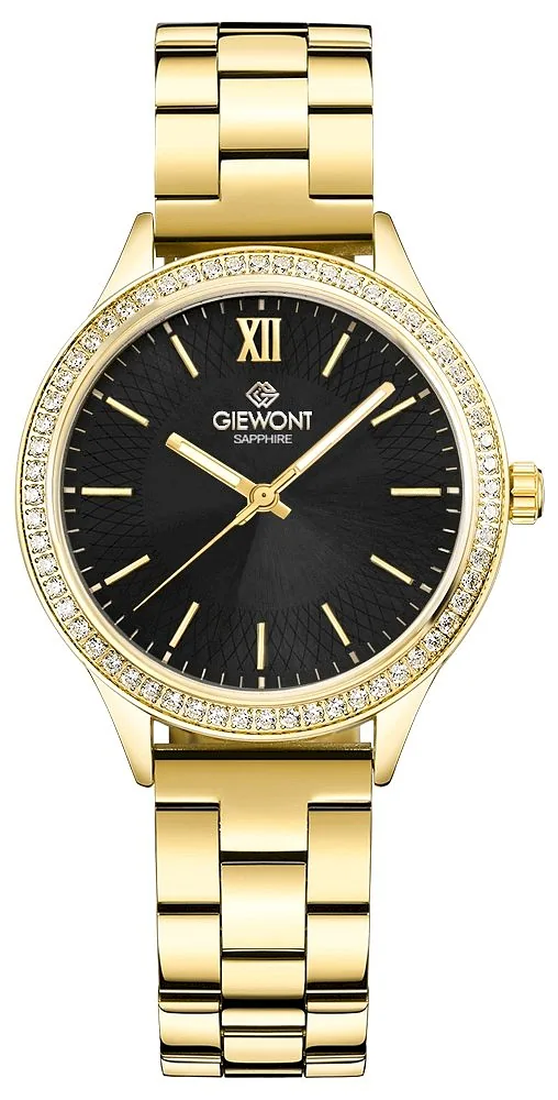 Giewont Sapphire Women’s Watch / gold/black
