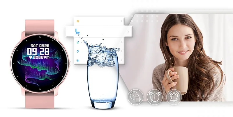 GIEWONT Smartwatch GW120-1 / pink