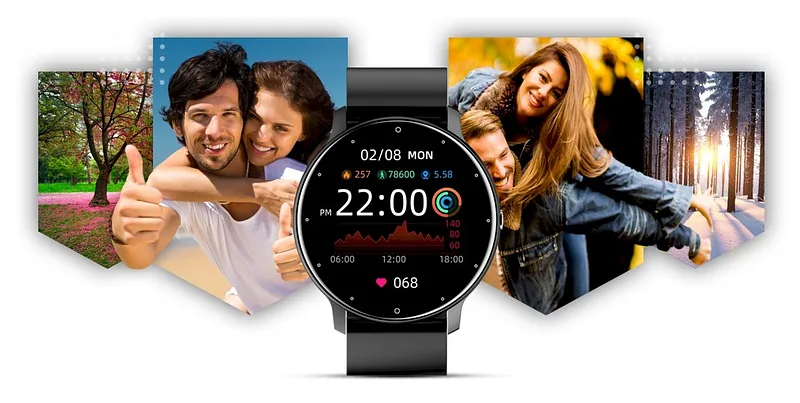 GIEWONT Smartwatch GW120-2 Pro / black
