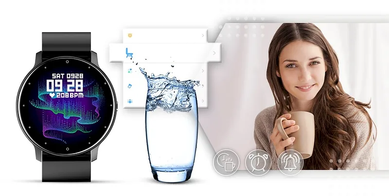 GIEWONT Smartwatch GW120-2 Pro / black