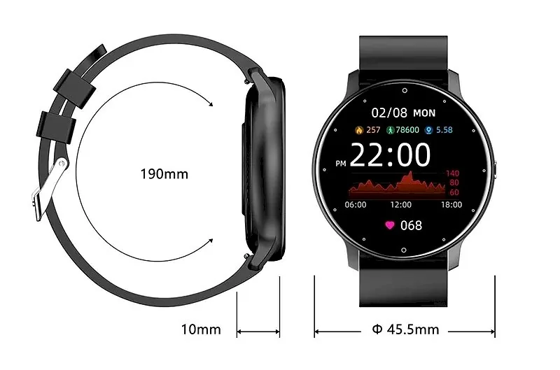 GIEWONT Smartwatch GW120-2 Pro / black