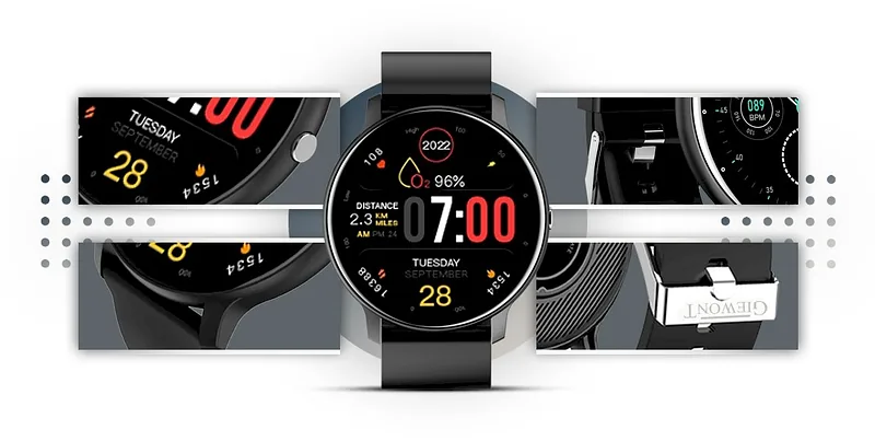 GIEWONT Smartwatch GW120-2 Pro / black