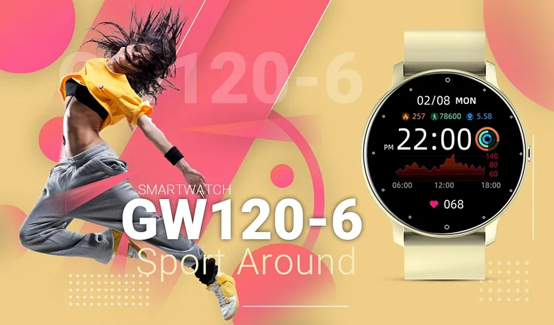 GIEWONT Smartwatch GW120-6 / ecru