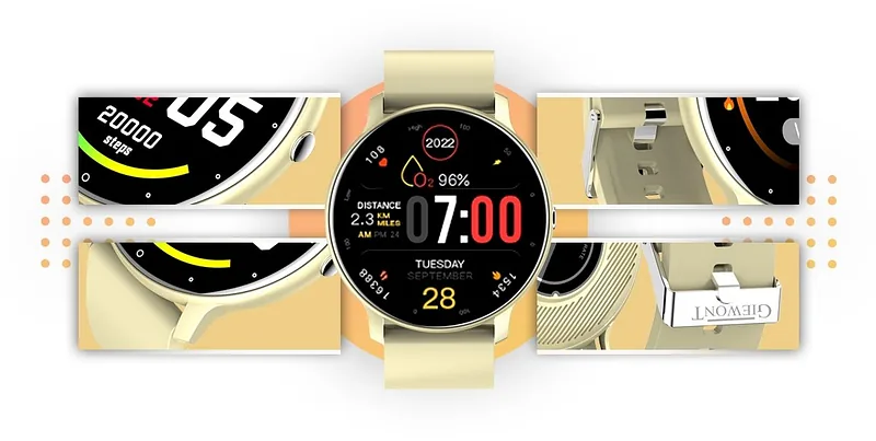 GIEWONT Smartwatch GW120-6 / ecru