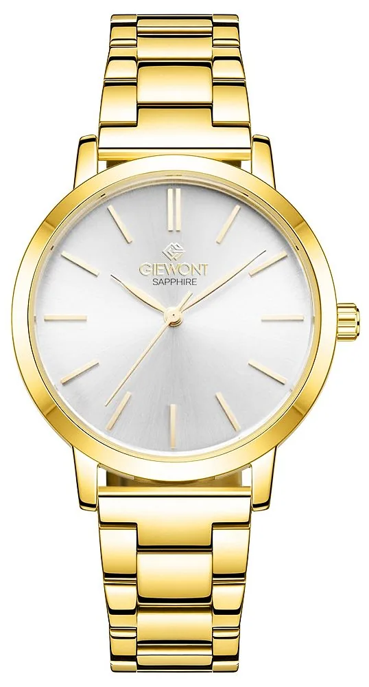 Giewont Sapphire Women’s Watch GW2360-B2 / gold-silver