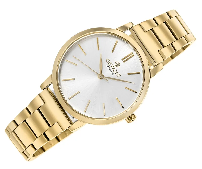 Giewont Sapphire Women’s Watch GW2360-B2 / gold-silver