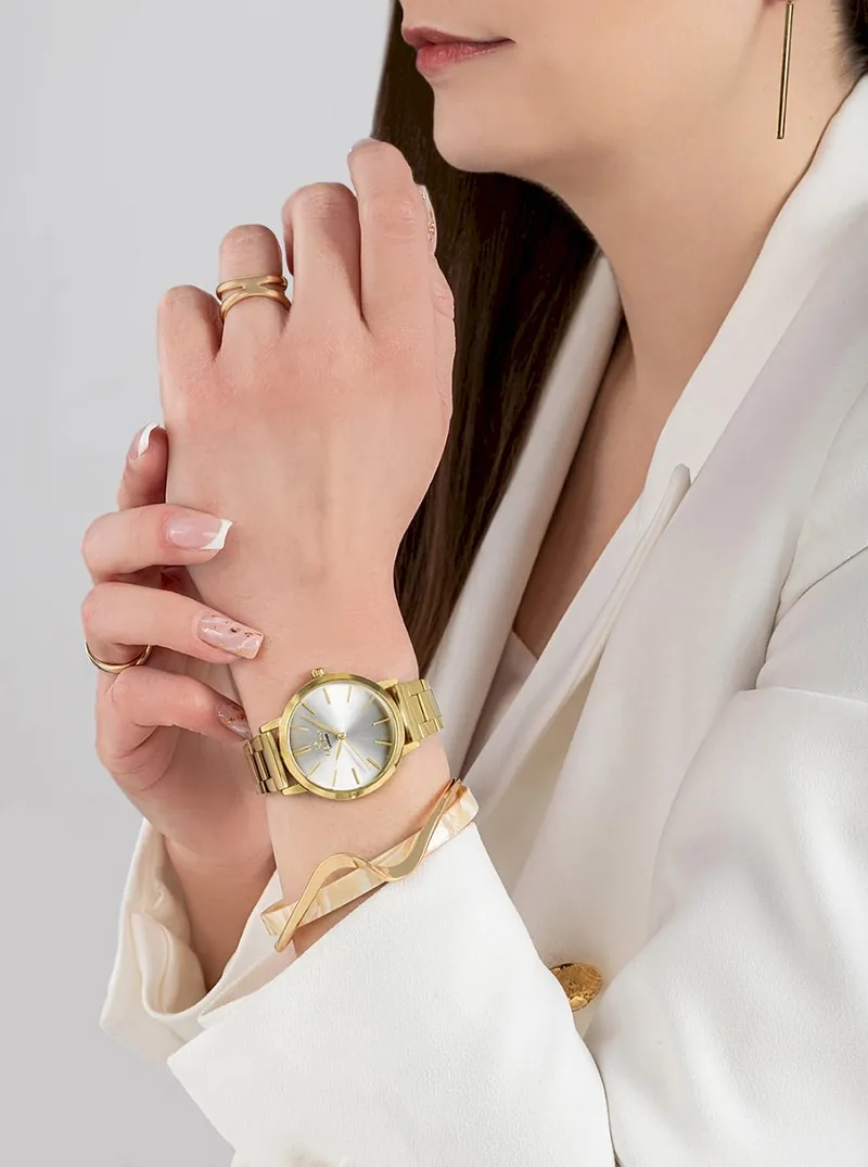 Giewont Sapphire Women’s Watch GW2360-B2 / gold-silver