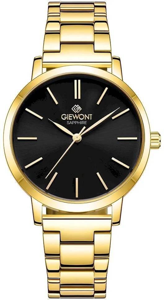 Giewont Sapphire Women’s Watch / Gold/Black