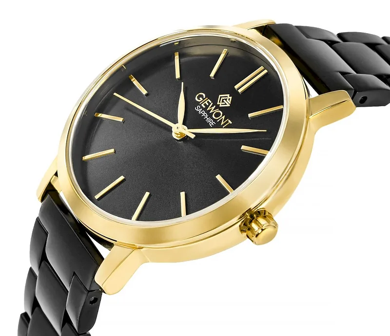 Giewont Sapphire Women’s Watch / gold/black