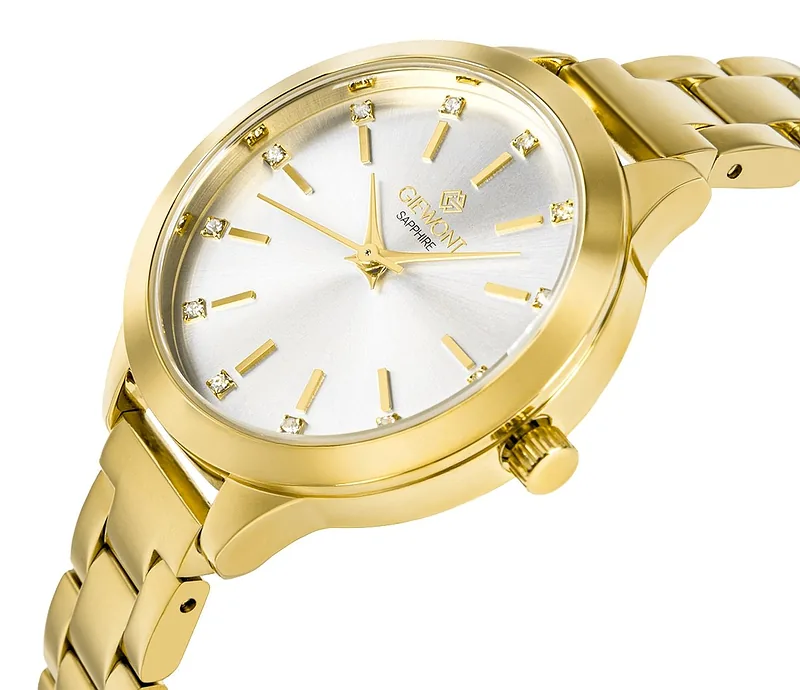 Giewont Sapphire Women’s Watch / gold-silver