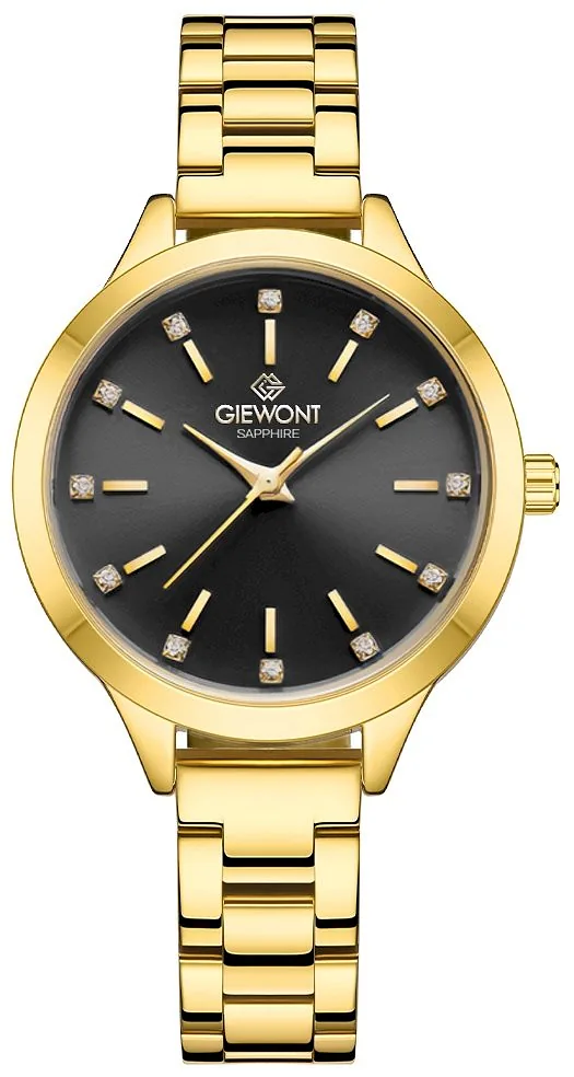 Giewont Sapphire Women's Watch / gold/black