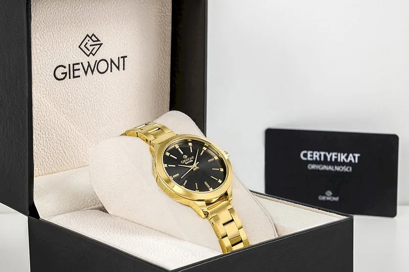Giewont Sapphire Women’s Watch / gold/black