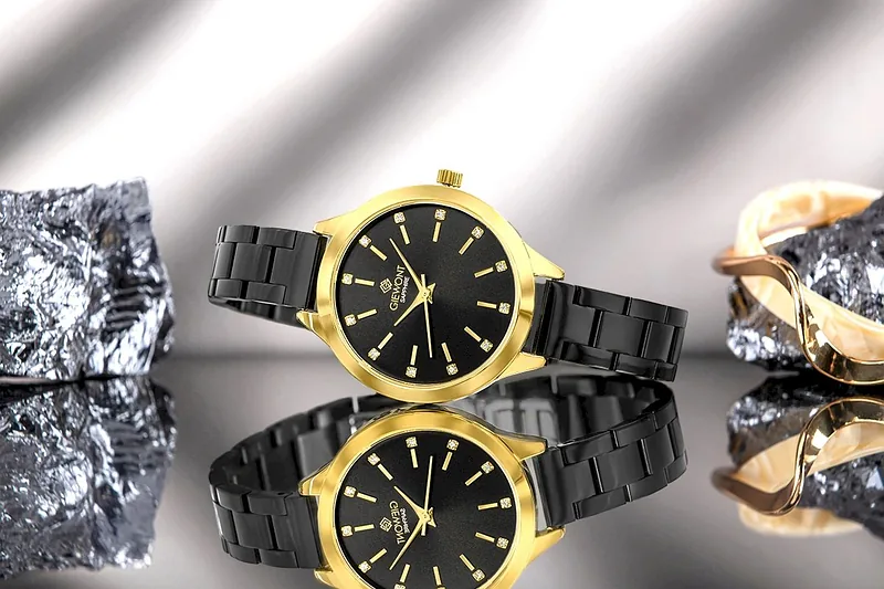 Giewont Sapphire Ladies Watch GW2720-B4 / gold/black