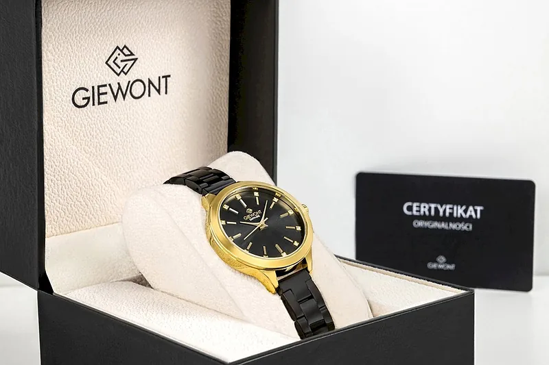Giewont Sapphire Ladies Watch GW2720-B4 / gold/black