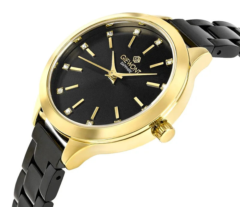 Giewont Sapphire Ladies Watch GW2720-B4 / gold/black