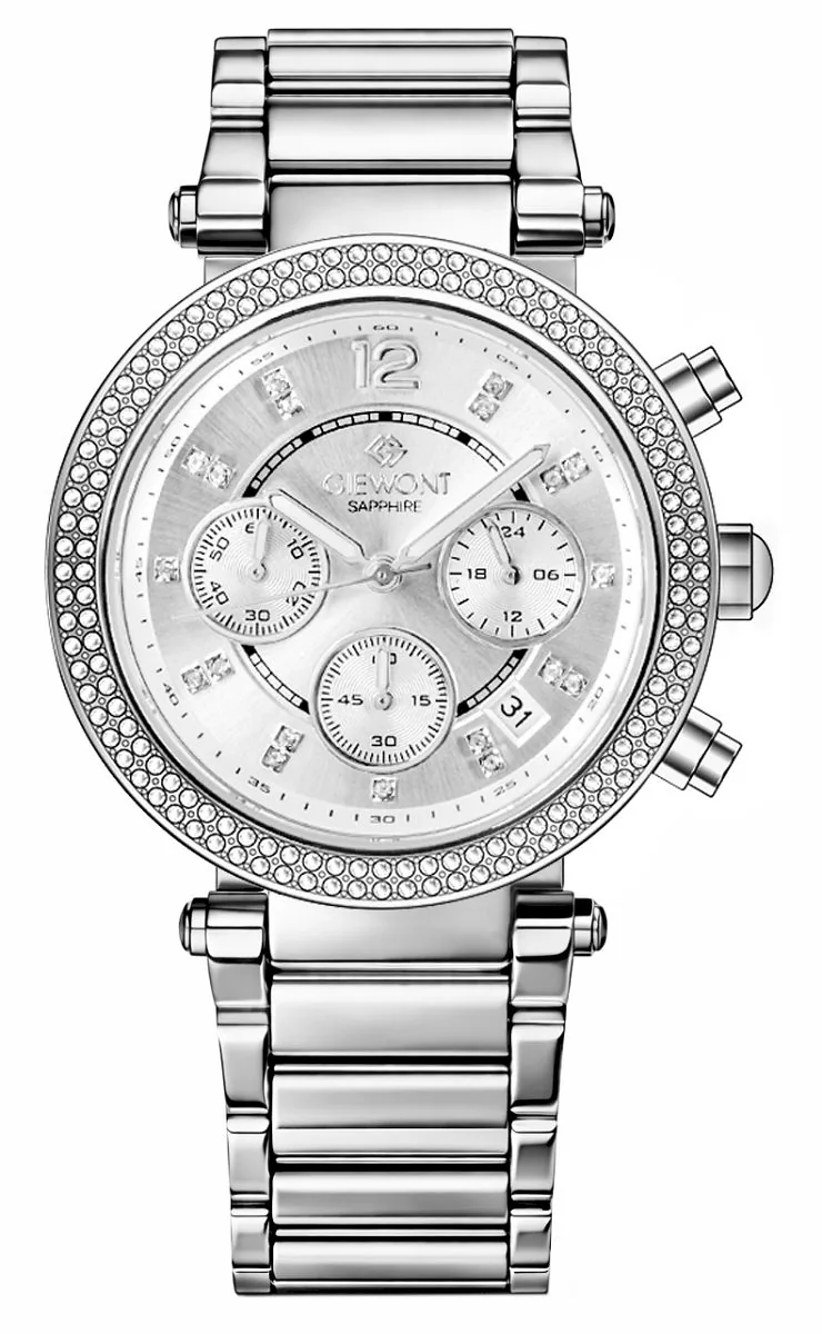Giewont Sapphire Women’s Watch / silver