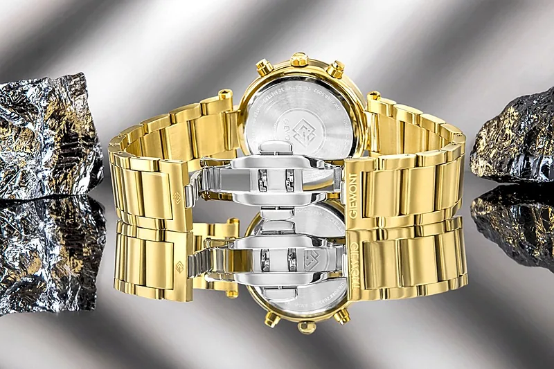 Giewont Sapphire Women’s Watch / gold/silver