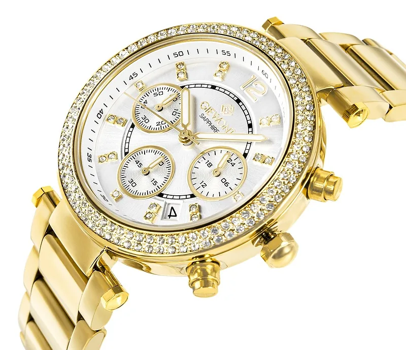 Giewont Sapphire Women’s Watch / gold/silver