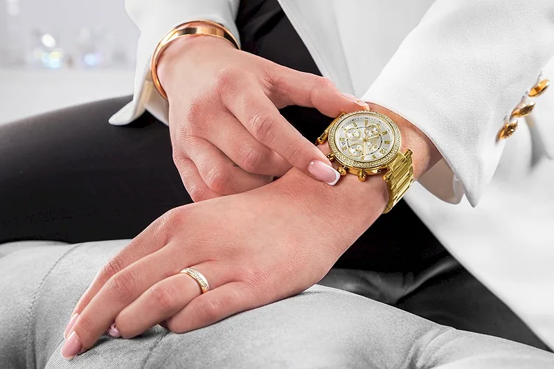 Giewont Sapphire Women’s Watch / gold/silver