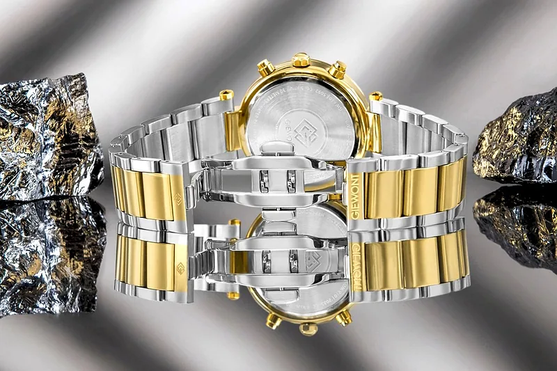 Giewont Sapphire Women’s Watch / gold/silver