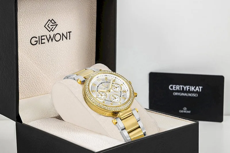 Giewont Sapphire Women’s Watch / gold/silver
