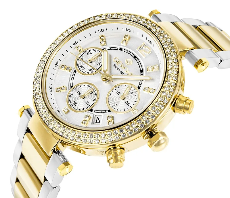 Giewont Sapphire Women’s Watch / gold/silver