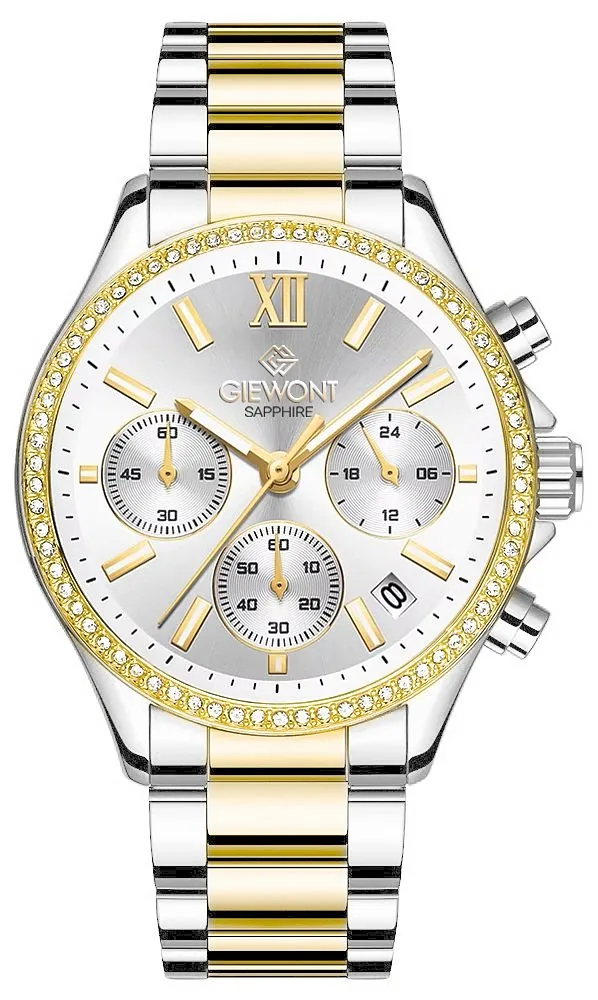 Giewont Sapphire Women’s Watch / silver-gold
