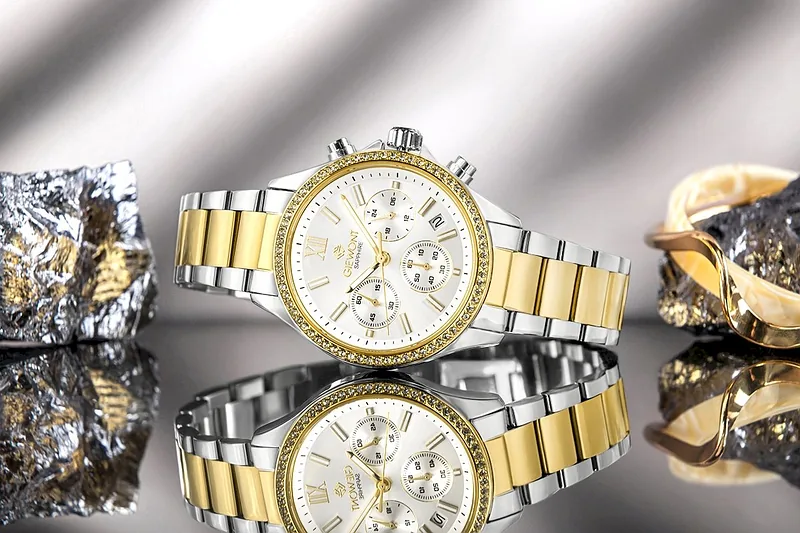 Giewont Sapphire Women’s Watch / silver-gold